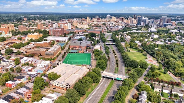 2111 Maplewood Ave, Richmond, VA 23220 - drone / aerial view featuring a city view
