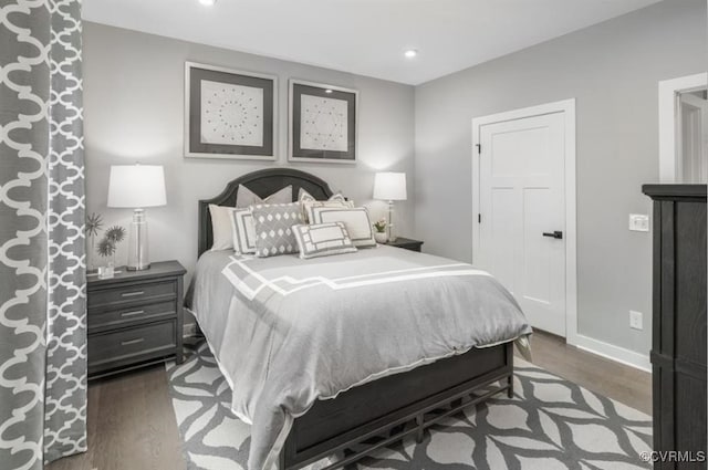 1 Abercrombie Dr, Chesterfield, VA 23838 - bedroom with wood finished floors, recessed lighting, and baseboards