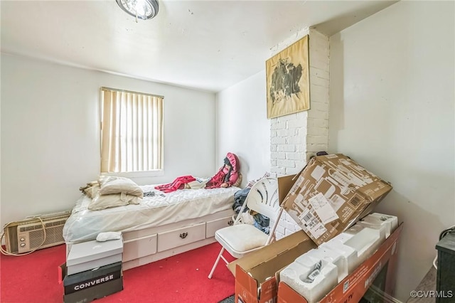 4591 Allen Rd, Jarratt, VA 23867 - bedroom with carpet floors