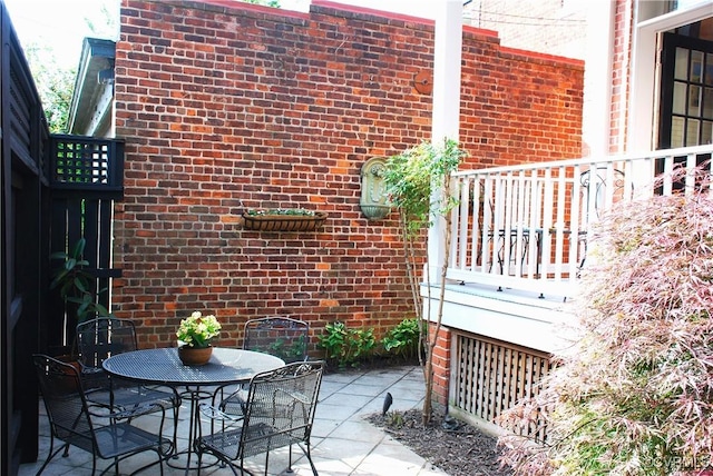 2218 Monument Ave, Richmond, VA 23220 - view of patio / terrace with outdoor dining space
