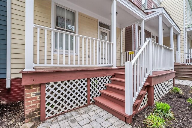 605 Spring St Unit P, Richmond, VA 23220 - view of porch