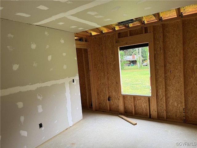 view of unfurnished room