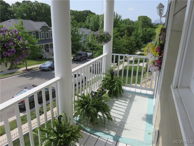 1632 Chestnut Park Ln, Richmond, VA 23222 - view of balcony