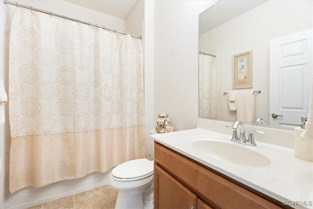 7315 Cornus Ave, Chesterfield, VA 23832 - bathroom featuring vanity, toilet, and tile patterned floors