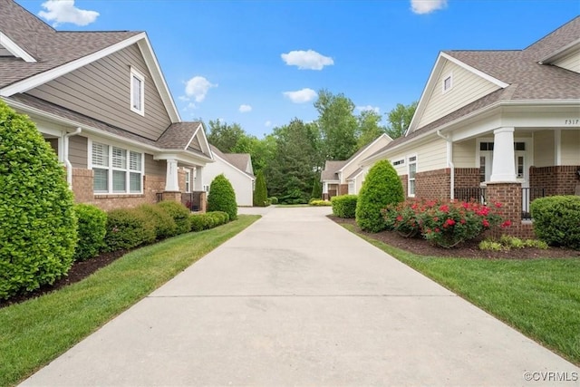 7315 Cornus Ave, Chesterfield, VA 23832 - view of side of property with brick siding and a shingled roof