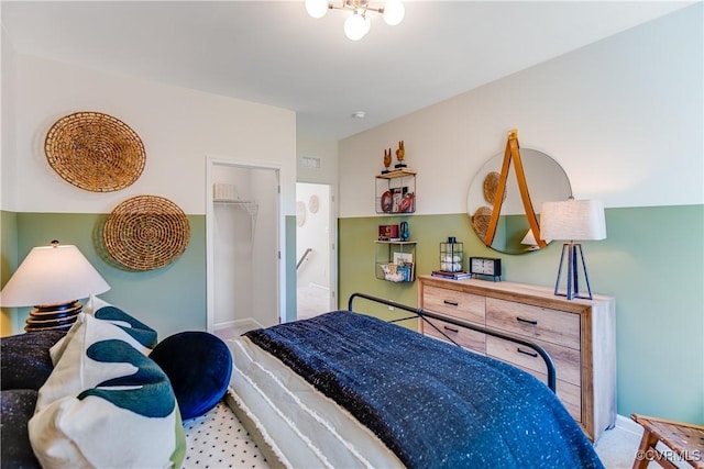 bedroom featuring carpet floors and visible vents