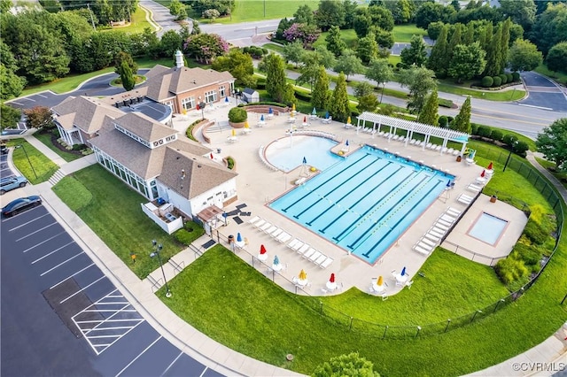 bird's eye view