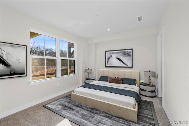1255 Lazy River Rd, Chesterfield, VA 23114 - carpeted bedroom with baseboards, visible vents, and recessed lighting