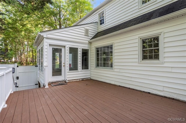 view of deck