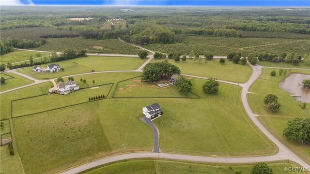 3307 Colston Ct, Powhatan, VA 23139 - bird's eye view with a rural view