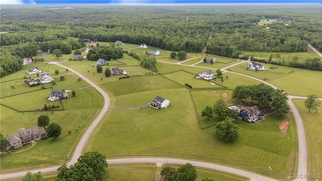 3307 Colston Ct, Powhatan, VA 23139 - birds eye view of property with a rural view and a view of trees