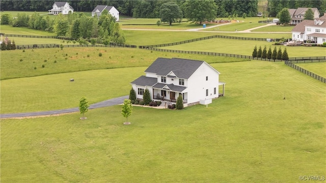 3307 Colston Ct, Powhatan, VA 23139 - drone / aerial view with a rural view