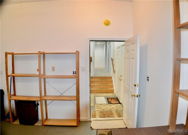 view of hall