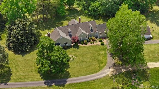 aerial view of property and surrounding area