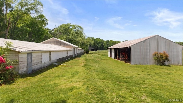 33356 Richmond Tpke, Hanover, VA 23069 - view of green lawn with a pole building and an outbuilding