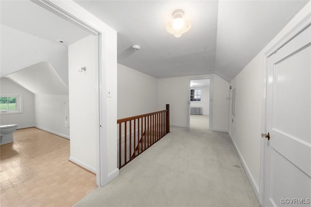 33356 Richmond Tpke, Hanover, VA 23069 - corridor with vaulted ceiling, baseboards, and carpet flooring