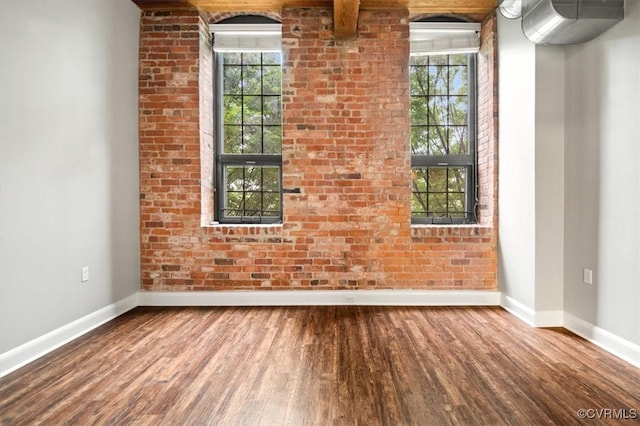 251 Rocketts Way Unit 204, Henrico, VA 23231 - empty room with wood finished floors and baseboards