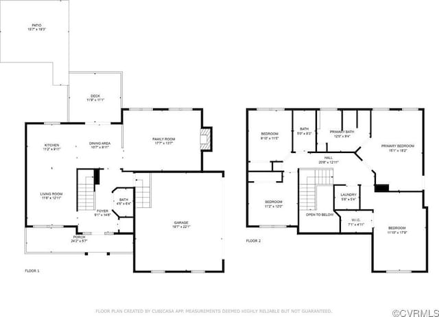 251 Ivy Glen Ln, Bumpass, VA 23024 - floor plan