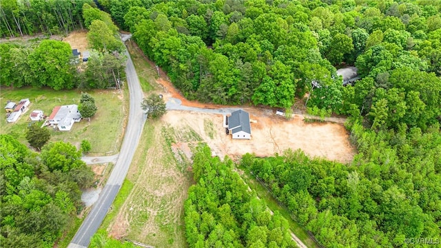 1684 Halls Store Rd, Mineral, VA 23117 - birds eye view of property featuring a view of trees