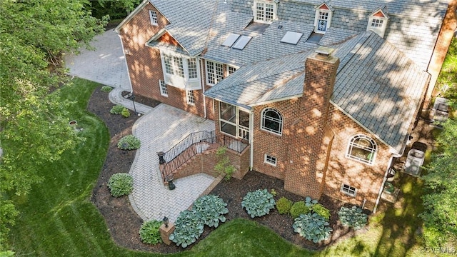 2410 Walhala Dr, North Chesterfield, VA 23236 - aerial view of property and surrounding area