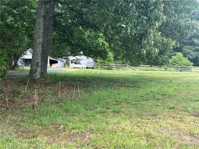 view of yard
