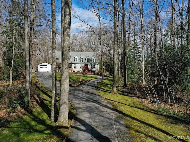12448 Whisana Ln, Ashland, VA 23005 - view of asphalt driveway