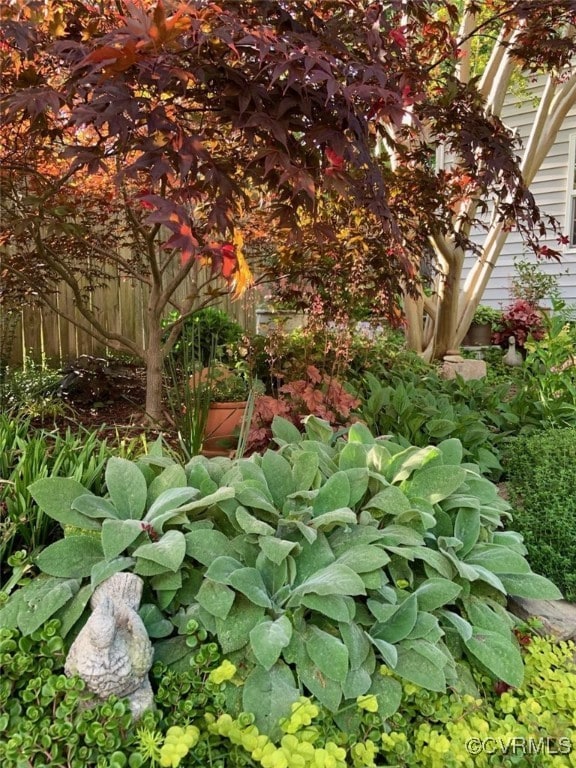 exterior view of fence
