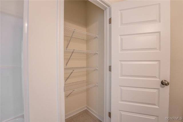 view of closet