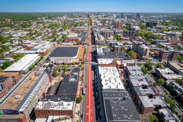 view of property location with nearby urban area