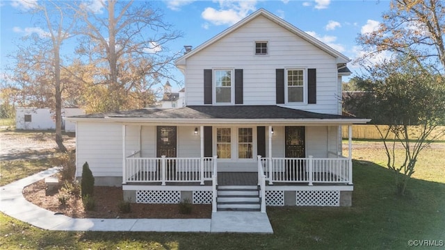 13130 The Glebe Ln, Charles City, VA 23030 - view of front of property featuring a porch and a front yard