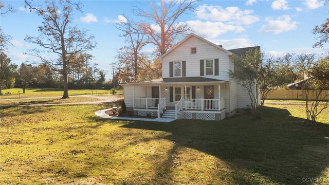 13130 The Glebe Ln, Charles City, VA 23030 - view of front facade with covered porch