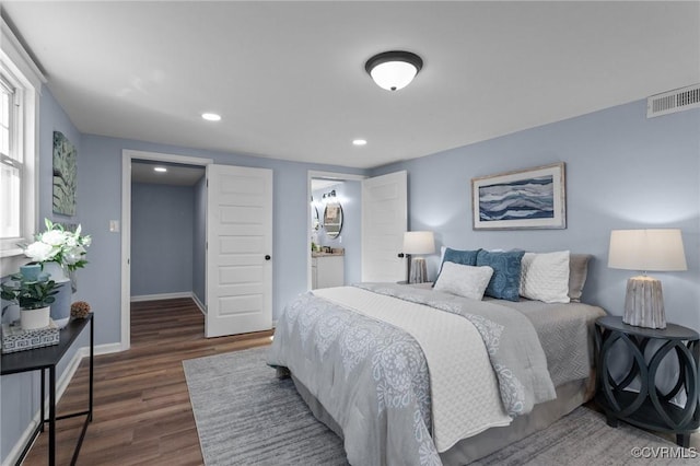 13130 The Glebe Ln, Charles City, VA 23030 - bedroom with wood finished floors, baseboards, and recessed lighting