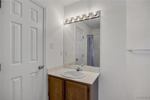 full bath featuring vanity