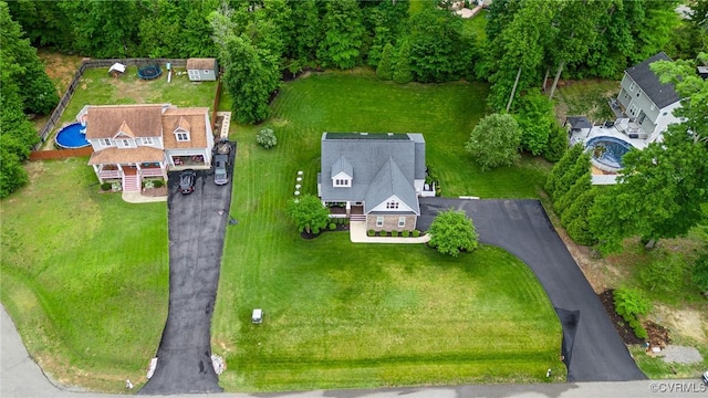10527 Deerlake Dr, New Kent, VA 23124 - view from above of property