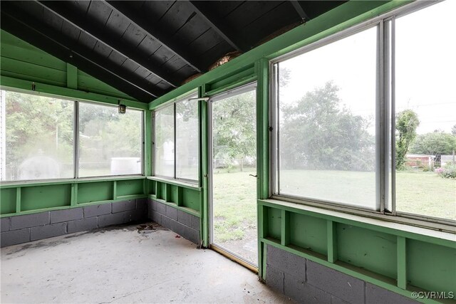 2704 Carlisle Ave, Henrico, VA 23231 - unfurnished sunroom with plenty of natural light and lofted ceiling
