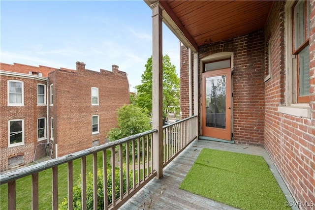 2706 W Grace St, Richmond, VA 23220 - view of balcony