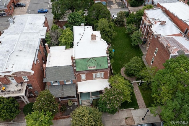 2706 W Grace St, Richmond, VA 23220 - bird's eye view