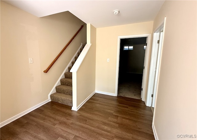 3000 Perdue Springs Ln, Chester, VA 23831 - stairs featuring wood finished floors and baseboards
