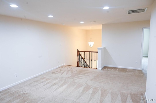 5801 Riverside Trl, Richmond, VA 23225 - unfurnished room featuring carpet floors, recessed lighting, and baseboards