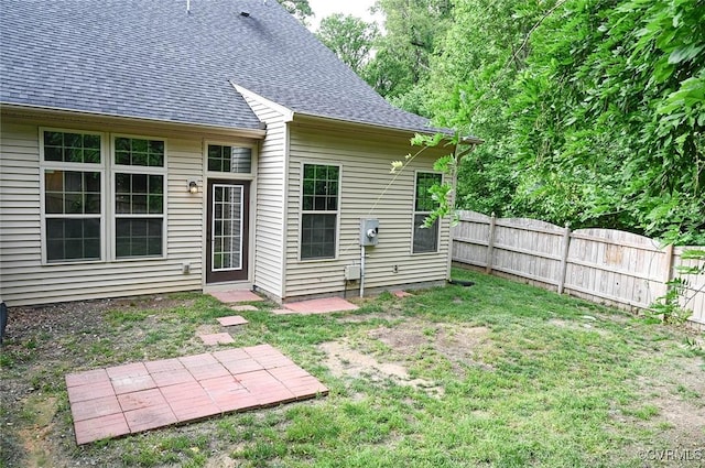 5801 Riverside Trl, Richmond, VA 23225 - rear view of house with roof with shingles