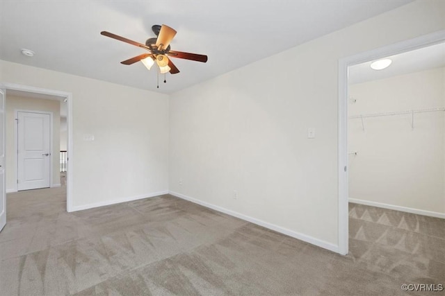 5801 Riverside Trl, Richmond, VA 23225 - carpeted empty room with ceiling fan, baseboards, and a smoke detector