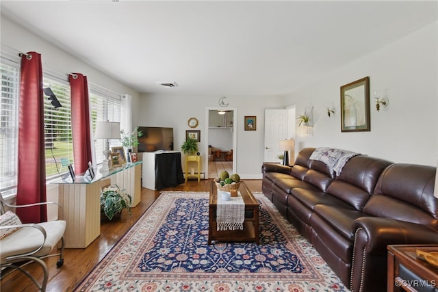 12060 Pinhook Rd, Hanover, VA 23146 - living room featuring wood finished floors