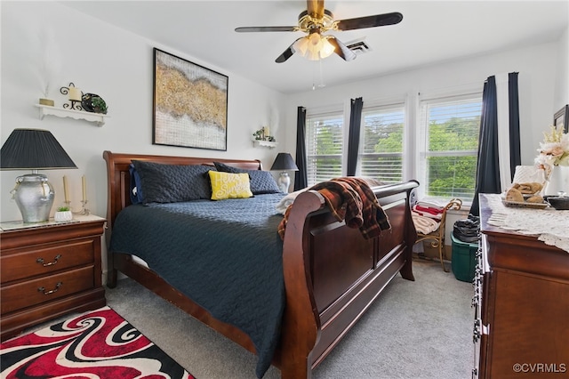 12060 Pinhook Rd, Hanover, VA 23146 - carpeted bedroom featuring a ceiling fan