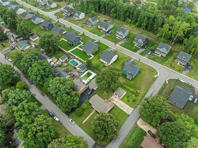 view of property location with nearby suburban area