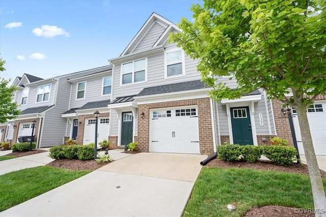 11301 Winding Brook Terrace Dr, Hanover, VA 23005 - multi unit property featuring brick siding, concrete driveway, and a shingled roof