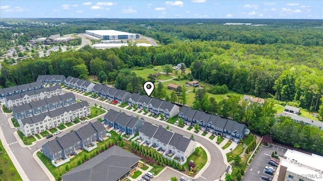 11301 Winding Brook Terrace Dr, Hanover, VA 23005 - bird's eye view of a heavily wooded area