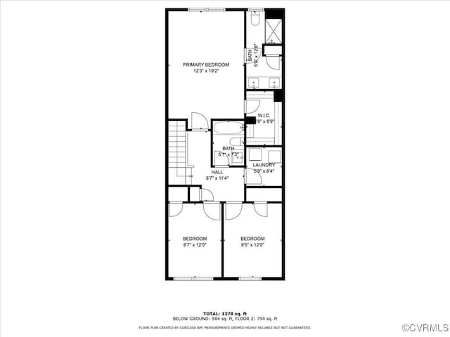 11301 Winding Brook Terrace Dr, Hanover, VA 23005 - property floor plan