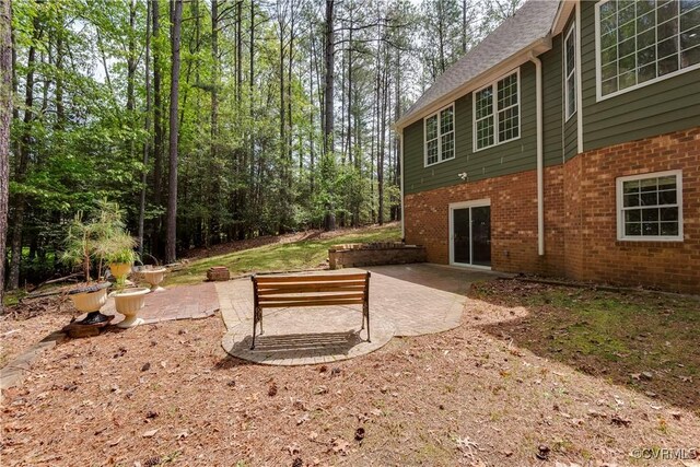 5470 Tyshire Pkwy, Providence Forge, VA 23140 - view of yard with a patio area