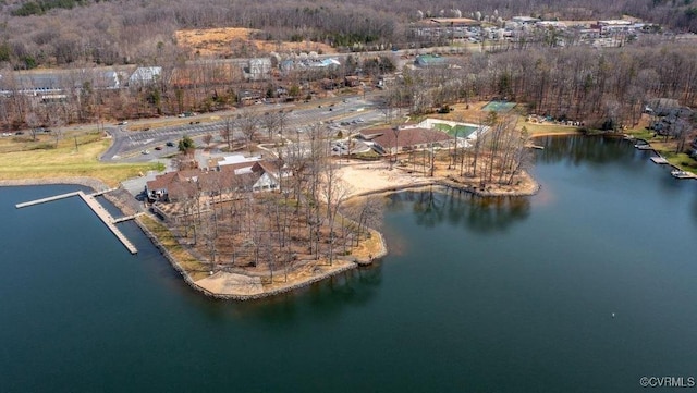 409 Confederate Dr, Orange, VA 22508 - view of property location featuring a nearby body of water and a forest