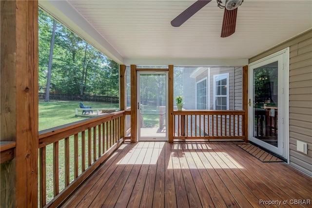 5631 Buckhunt Ln, New Kent, VA 23124 - view of wooden terrace